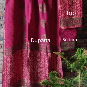 Festival Special Collection of Chanderi (Cotton Silk) Suit Piece