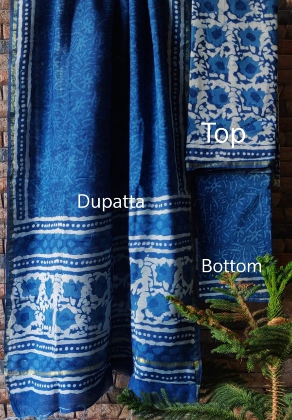 Festival Special Collection of Chanderi (Cotton Silk) Suit Piece